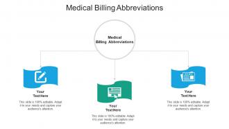 Medical billing abbreviations ppt powerpoint presentation infographics maker cpb