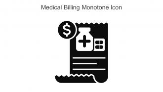 Medical Billing Monotone Icon In Powerpoint Pptx Png And Editable Eps Format