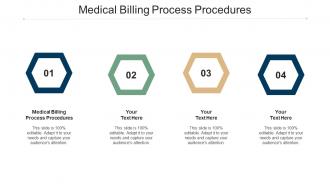 Medical billing process procedures ppt powerpoint presentation show gridlines cpb