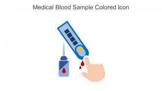 Medical Blood Sample Colored Icon In Powerpoint Pptx Png And Editable Eps Format