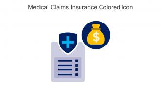 Medical Claims Insurance Colored Icon In Powerpoint Pptx Png And Editable Eps Format