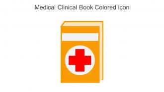 Medical Clinical Book Colored Icon In Powerpoint Pptx Png And Editable Eps Format