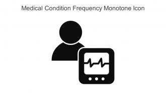 Medical Condition Frequency Monotone Icon In Powerpoint Pptx Png And Editable Eps Format