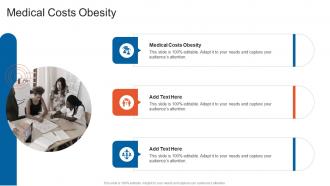 Medical Costs Obesity In Powerpoint And Google Slides Cpb