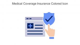 Medical Coverage Insurance Colored Icon In Powerpoint Pptx Png And Editable Eps Format