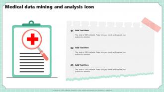 Medical Data Mining And Analysis Icon