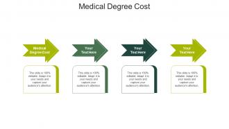 Medical degree cost ppt powerpoint presentation infographic template example cpb