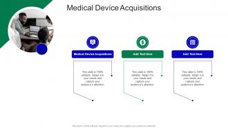 Medical Device Acquisitions In Powerpoint And Google Slides Cpb