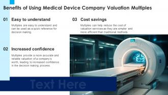 Medical Device Company Valuation Multiples Powerpoint Presentation And Google Slides ICP Adaptable Compatible