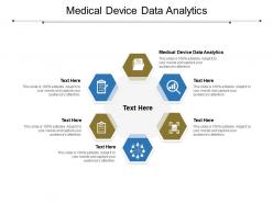 Medical device data analytics ppt powerpoint presentation infographics shapes cpb