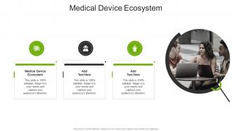 Medical Device Ecosystem In Powerpoint And Google Slides Cpb