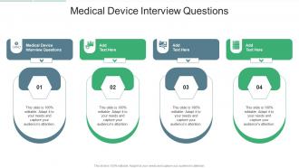 Medical Device Interview Questions In Powerpoint And Google Slides Cpb