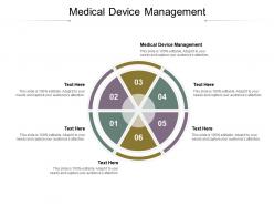 Medical device management ppt powerpoint presentation inspiration graphics cpb