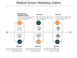 Medical device marketing claims ppt powerpoint presentation gallery layout ideas cpb