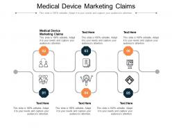 Medical device marketing claims ppt powerpoint presentation gallery layout ideas cpb