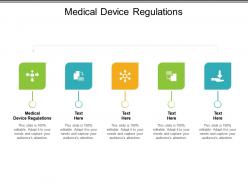 Medical device regulations ppt powerpoint infographics files cpb