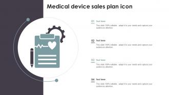 Medical Device Sales Plan Icon