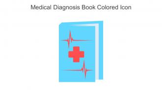 Medical Diagnosis Book Colored Icon In Powerpoint Pptx Png And Editable Eps Format