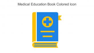 Medical Education Book Colored Icon In Powerpoint Pptx Png And Editable Eps Format