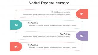 Medical Expense Insurance Ppt Powerpoint Presentation Show Slides Cpb
