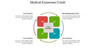 Medical expenses credit ppt powerpoint presentation styles rules cpb