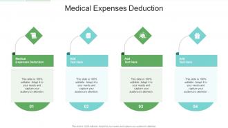 Medical Expenses Deduction In Powerpoint And Google Slides Cpb