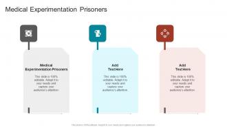 Medical Experimentation Prisoners In Powerpoint And Google Slides Cpb