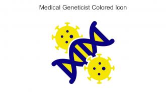 Medical Geneticist Colored Icon In Powerpoint Pptx Png And Editable Eps Format