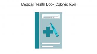 Medical Health Book Colored Icon In Powerpoint Pptx Png And Editable Eps Format