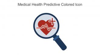 Medical Health Predictive Colored Icon In Powerpoint Pptx Png And Editable Eps Format