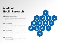 Medical health research ppt powerpoint presentation show backgrounds