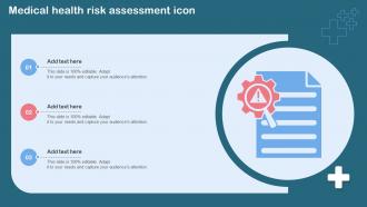 Medical Health Risk Assessment Icon