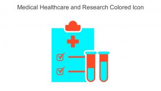 Medical Healthcare And Research Colored Icon In Powerpoint Pptx Png And Editable Eps Format