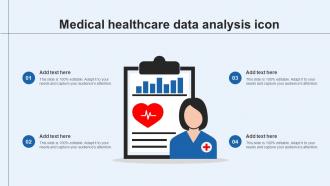 Medical Healthcare Data Analysis Icon