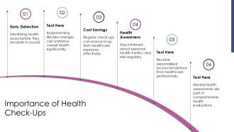 Medical History Health Check Up Health Report Card PPT Outline AT Aesthatic Appealing