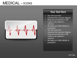 Medical icons powerpoint presentation slides db