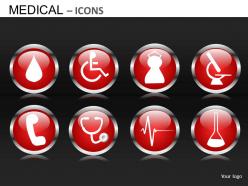 Medical icons powerpoint presentation slides db