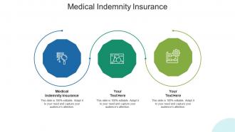 Medical indemnity insurance ppt powerpoint presentation professional model cpb
