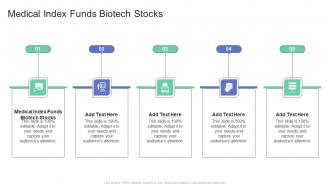 Medical Index Funds Biotech Stocks In Powerpoint And Google Slides Cpb