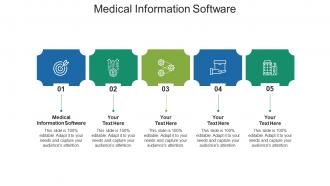 Medical information software ppt powerpoint presentation professional slideshow cpb