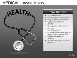 Medical instrument powerpoint presentation slides db