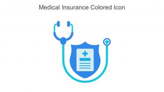 Medical Insurance Colored Icon In Powerpoint Pptx Png And Editable Eps Format