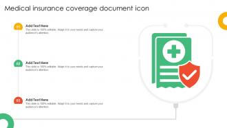 Medical Insurance Coverage Document Icon