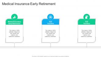 Medical Insurance Early Retirement In Powerpoint And Google Slides Cpb