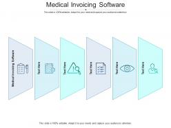 Medical invoicing software ppt powerpoint presentation model graphics download cpb