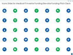 Medical it investor funding elevator funding pitch deck ppt template