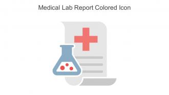 Medical Lab Report Colored Icon In Powerpoint Pptx Png And Editable Eps Format