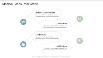 Medical Loans Poor Credit In Powerpoint And Google Slides Cpb