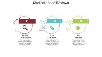 Medical loans reviews ppt powerpoint presentation summary cpb