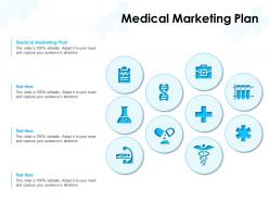 Medical marketing plan ppt powerpoint presentation templates